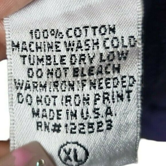 Sweet & Toxic "I Love Creeps" Purple Graphic T-Shirt XL 100% Cotton - Picture 5 of 6